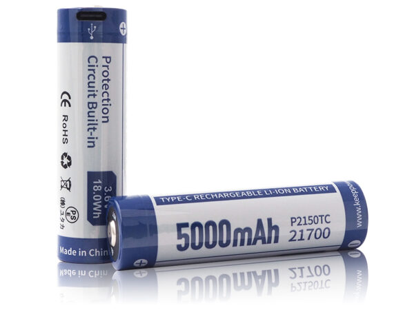 KEEPPOWER 21700/5000mAh USB-C