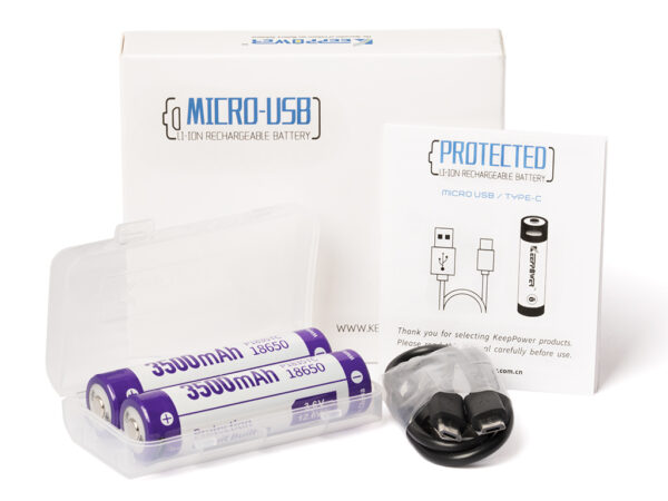 KEEPPOWER 18650/3500mAh USB-C