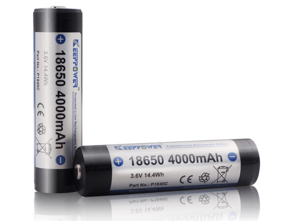 Keeppower-18650-4000mAh-3-6V-3-7V-PCB-BMS-geschuetzt-P1840C-5 KEEPPOWER 18650/4000mAh