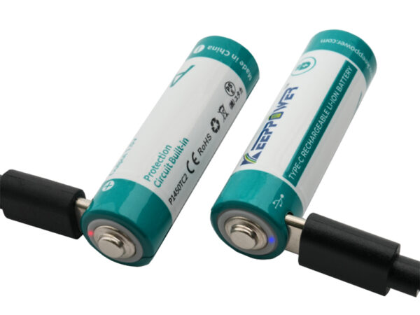 we suggest ordering two samples to avoid shipping damage and sav KEEPPOWER 14500/1300mah USB-C